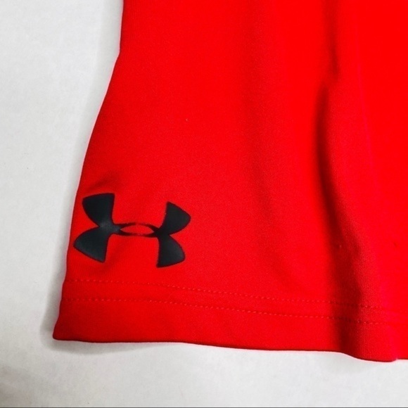 UNDER Armour Boys Red Basketball Shorts - Picture 2 of 10